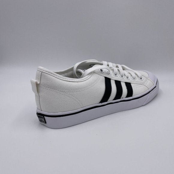 Adidas Nizza White / Black Mens Shoes - Picture 8 of 8